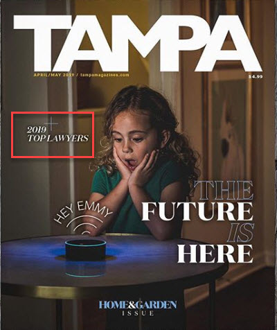 Tampa Magazine Cover March 2019